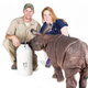 Illustration for article titled First Ever Baby Rhino Born From 10-Year-Old Cryogenically Frozen Sperm